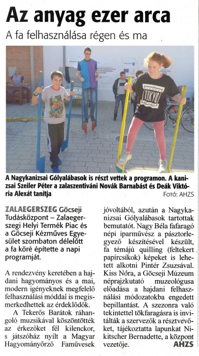 Zalai Hírlap 2023 10 17 243sz 16old - Az anyag ezer arca.jpg Zalai Hírlap 2023 10 17 243sz 16old - Az anyag ezer arca.jpg
